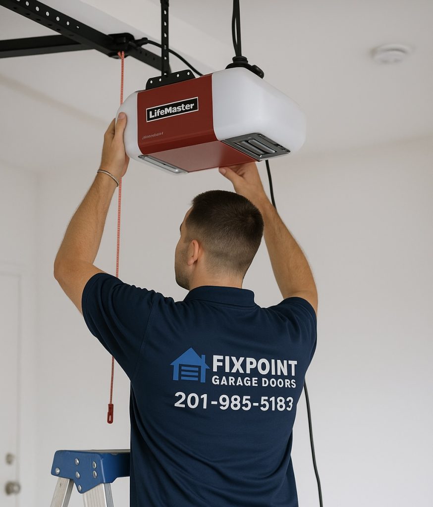 Garage door opener repair by Fix Point Garage Doors New Jersey